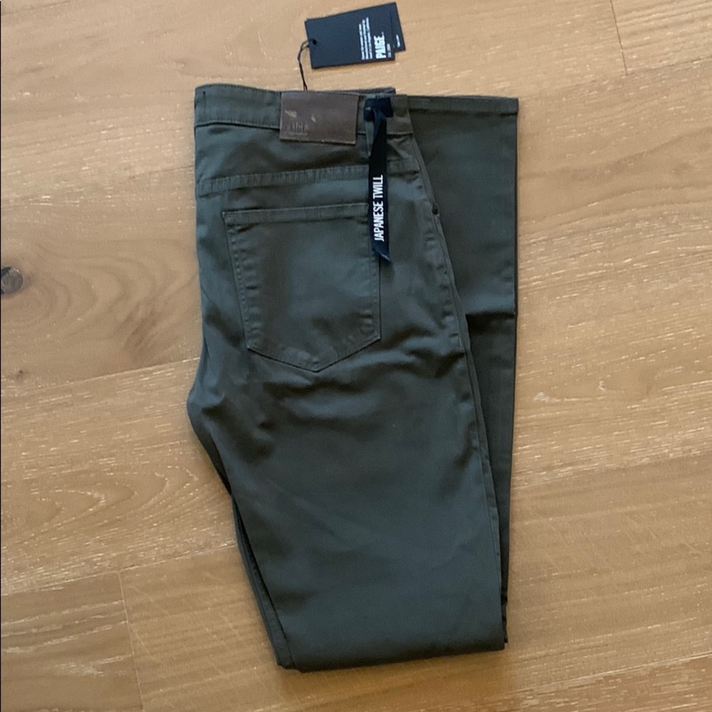 PAIGE twill 5 pocket pants